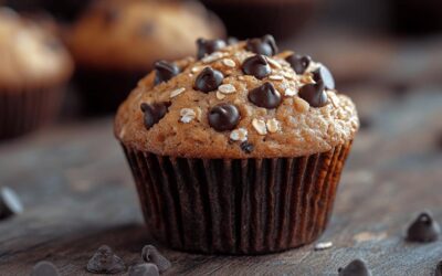Healthy chocolate chip muffins: our quick recipe for rushed weekday mornings
